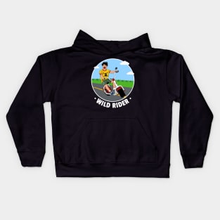 Wild Rider Funny Joke Kids Hoodie